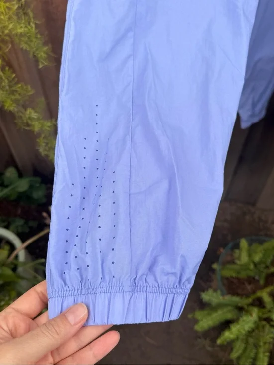 RARE Periwinkle Dolman Jogger Windbreaker Set - Two-Piece Tracksuit 🌿 - Picture 7 of 10